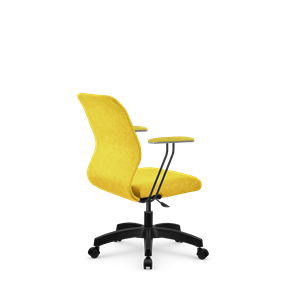 Кресло компьютерное SU-Mr-4/подл.079/осн.005 желтый в Заводоуковске - предосмотр 1