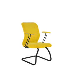 Кресло компьютерное SU-Mr-4/подл.079/осн.008 желтый в Тюмени