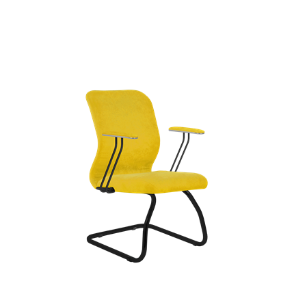 Кресло компьютерное SU-Mr-4/подл.079/осн.008 желтый в Тюмени - изображение
