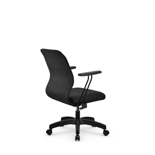 Офисное кресло SU-Mr-4/подл.109/осн.006 черный в Заводоуковске - изображение 2