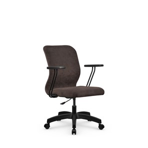 Офисное кресло SU-Mr-4/подл.109/осн.005 темно-коричневый в Тюмени