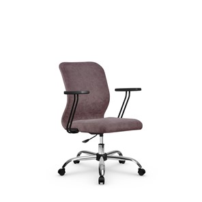 Офисное кресло SU-Mr-4/подл.109/осн.006 темно-розовый в Тюмени