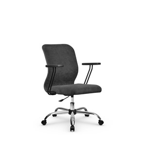 Офисное кресло SU-Mr-4/подл.109/осн.006 темно-серый в Тюмени
