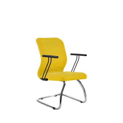Офисное кресло SU-Mr-4/подл.109/осн.007 желтый в Тюмени - изображение