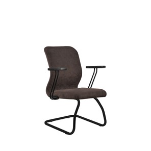 Офисное кресло SU-Mr-4/подл.109/осн.008 темно-коричневый в Тюмени