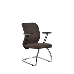 Кресло компьютерное SU-Mr-4/подл.110/осн.007 темно-коричневый в Тюмени