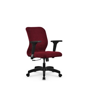 Офисное кресло SU-Mr-4/подл.200/осн.001 красный в Тюмени