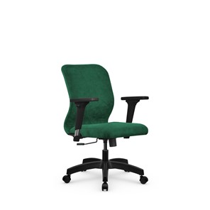 Кресло компьютерное SU-Mr-4/подл.200/осн.001 зеленый в Тюмени