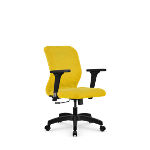 Офисное кресло SU-Mr-4/подл.200/осн.001 желтый в Тюмени