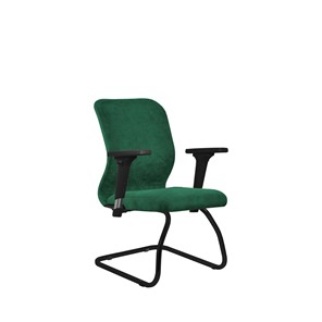Кресло компьютерное SU-Mr-4/подл.200/осн.008 зеленый в Тюмени