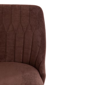 Кресло SWAN флок, коричневый, арт.15332 в Заводоуковске - предосмотр 5