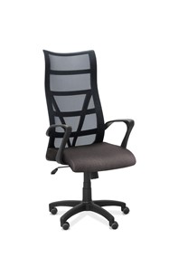 Офисное кресло для персонала Топ, сетка/ткань Bahama / черная/серая в Тюмени