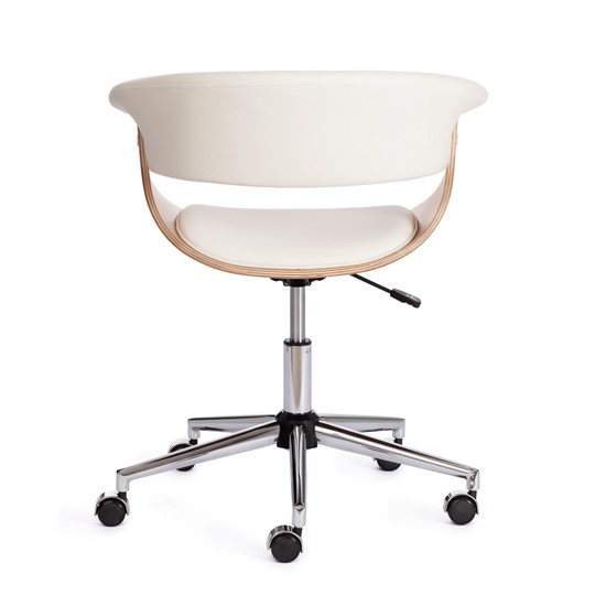 Офисное кресло VIMTA натуральный, кож/зам белый, арт.13662 в Тюмени - изображение 3
