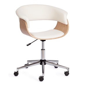 Офисное кресло VIMTA натуральный, кож/зам белый, арт.13662 в Тюмени