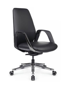 Офисное кресло Napoli-M (YZPN-YR021), черная кожа в Тюмени