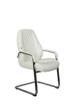 Кресло компьютерное Riva Chair F385 (Белый) в Заводоуковске - изображение
