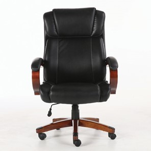 Кресло Brabix Premium Magnum EX-701 (дерево, рециклированная кожа, черное) 531827 в Тюмени