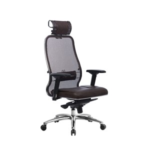 Офисное кресло Samurai SL-3.04, темно-коричневый в Тюмени
