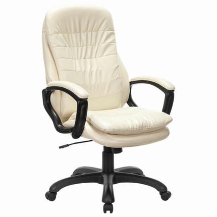 Кресло Brabix Premium Omega EX-589 (экокожа, бежевое) 532095 в Тюмени - изображение