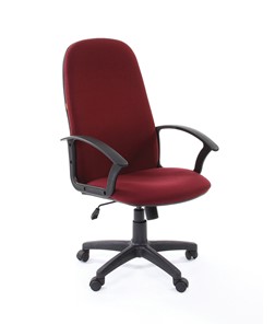 Офисное кресло CHAIRMAN 289, ткань, цвет бордо в Тюмени