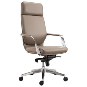 Офисное кресло BRABIX PREMIUM "Resonance EX-755", мультиблок, алюминий, экокожа, бежевое, 532487 в Тюмени