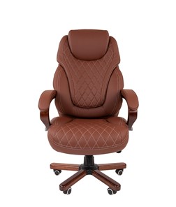 Офисное кресло CHAIRMAN 406, коричневый в Тюмени - предосмотр 2