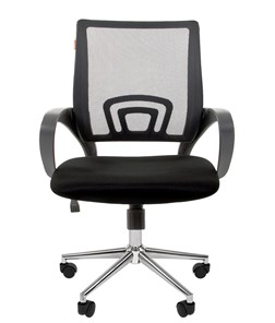 Кресло офисное CHAIRMAN 696 CHROME Сетка TW-01 (черная) в Заводоуковске - предосмотр 2