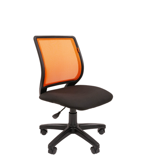 Кресло CHAIRMAN 699 Б/Л Сетка TW-66 (оранжевый) в Тюмени - изображение 1