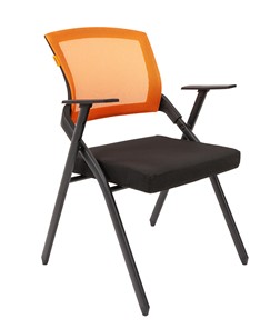 Кресло офисное CHAIRMAN NEXX сетчатый акрил DW66 оранжевый в Заводоуковске - предосмотр 1