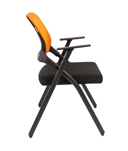 Кресло офисное CHAIRMAN NEXX сетчатый акрил DW66 оранжевый в Тюмени - предосмотр 3