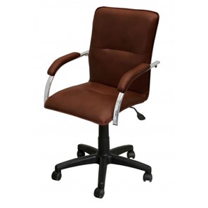 Кресло для офиса Самба-лифт СРП-034МП Люкс коричневый в Тюмени - предосмотр
