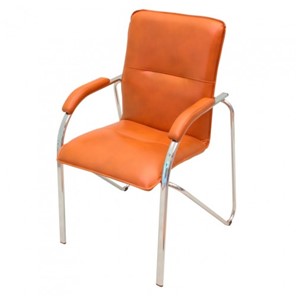 Кресло для офиса Самба СРП-036МП Эмаль оранжевый в Тюмени - предосмотр