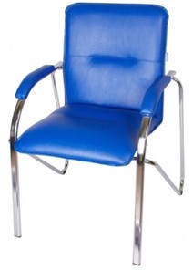 Офисный стул Самба СРП-036МП Люкс  голубой в Тюмени - предосмотр