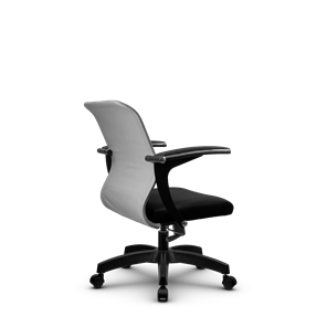 Кресло SU-M-4/подл.160/осн.001, Светло-серый/Черный в Тюмени - предосмотр 2