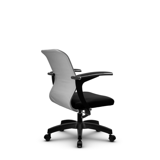 Кресло SU-M-4/подл.160/осн.001, Светло-серый/Черный в Заводоуковске - изображение 2