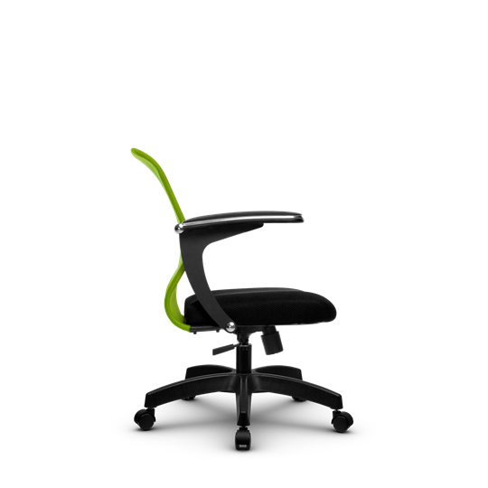 Компьютерное кресло SU-M-4/подл.160/осн.001, Зеленый/Черный в Тюмени - изображение 1