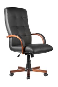 Кресло офисное RCH WOOD M 165 A (Черный) в Заводоуковске - предосмотр