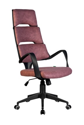 Кресло компьютерное Riva Chair SAKURA (Терракот/черный) в Тюмени - изображение