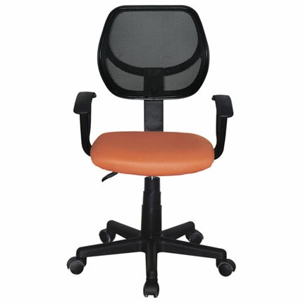 Офисное кресло Brabix Flip MG-305 (ткань TW, оранжевое/черное) в Тюмени - изображение