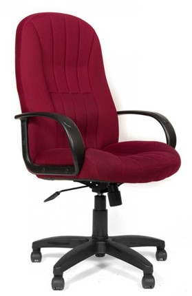 Офисное кресло CHAIRMAN 685, ткань TW 13, цвет бордо в Тюмени - изображение