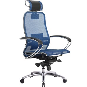 Офисное кресло Samurai S-2.04, синий в Тюмени - предосмотр