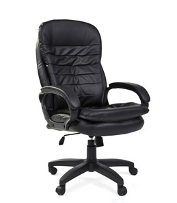 Офисное кресло CHAIRMAN 795 LT, экокожа, цвет черный в Ишиме