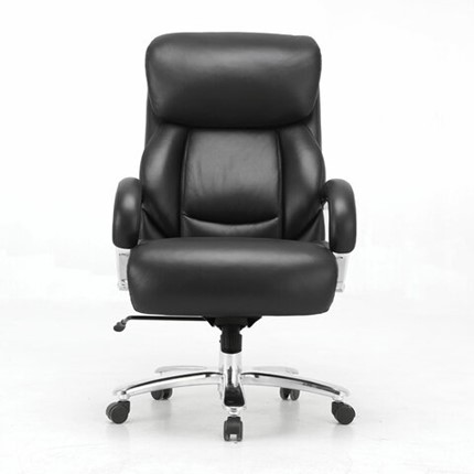Офисное кресло Brabix Premium Pride HD-100 (натуральная кожа, черное) в Заводоуковске - изображение