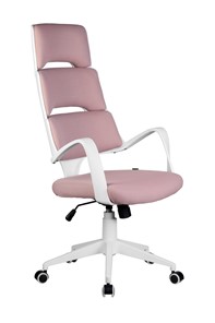 Кресло компьютерное Riva Chair SAKURA (Розовый/белый) в Тюмени
