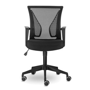 Офисное кресло Brabix Wings MG-309 (пластик черный, сетка, черное) 532015 в Заводоуковске - предосмотр