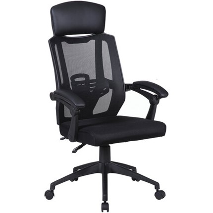 Офисное кресло Brabix Nexus ER-401 (с подлокотниками, черное) 531835 в Тюмени - изображение