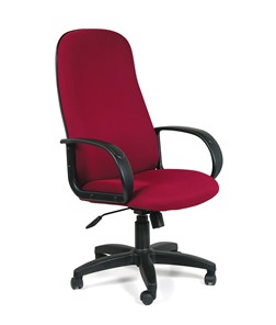 Кресло компьютерное CHAIRMAN 279 TW 13, цвет бордо в Тюмени