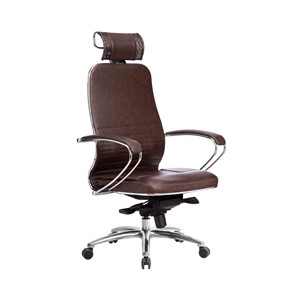 Офисное кресло Samurai KL-2.04, темно-коричневый в Тюмени