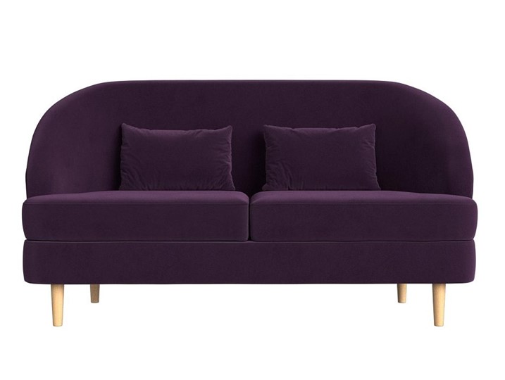 Прямой диван Атико, Фиолетовый (Велюр) в Заводоуковске - изображение 1