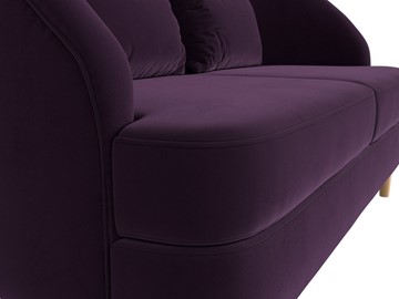 Прямой диван Атико, Фиолетовый (Велюр) в Заводоуковске - предосмотр 3